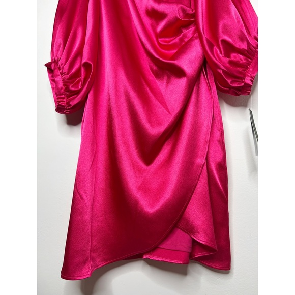 NWT Maia Fuchsia 3/4 Sleeve Sheath Dress Size 6 - Picture 5 of 11